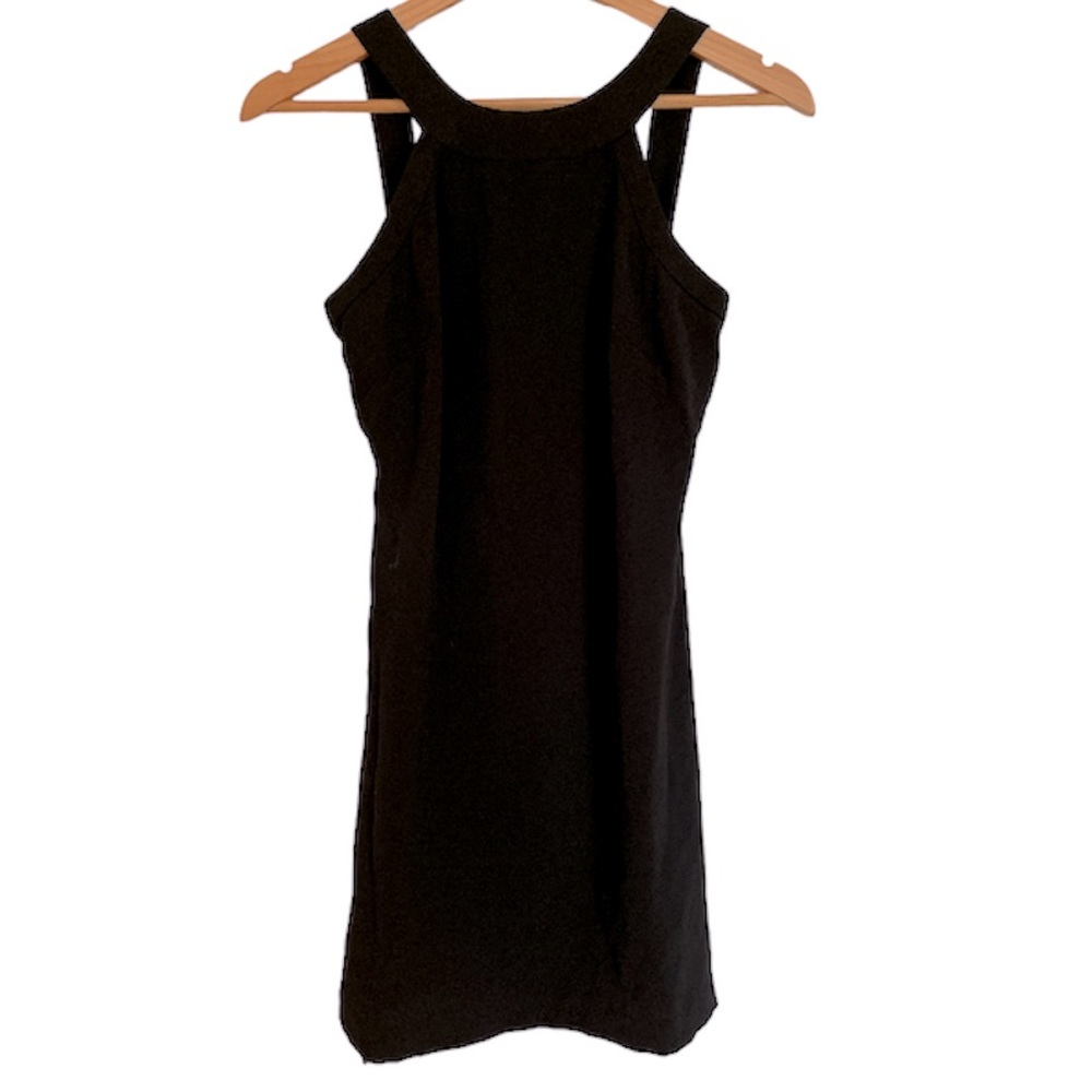 NWOT~ Banana Republic Black Halter Dress Size 0 - Picture 2 of 7